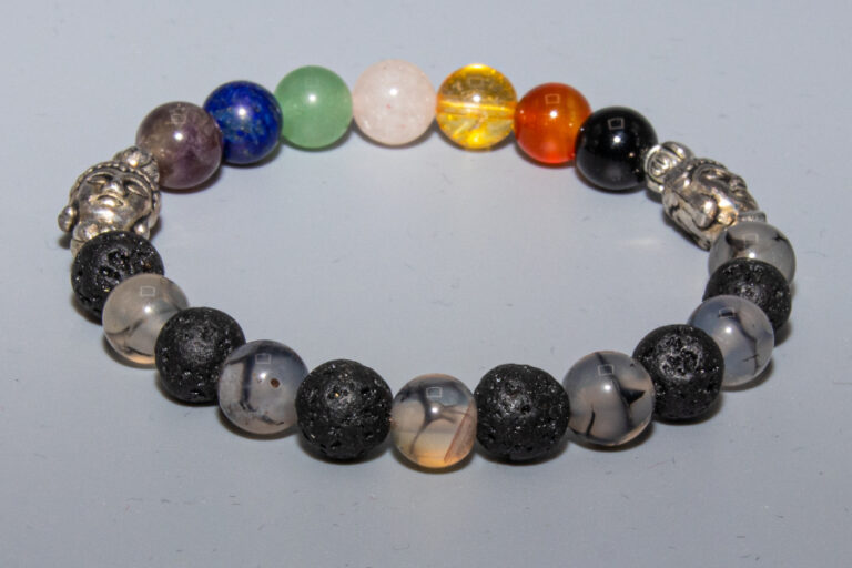 Un joli bracelet 7 chakras qu'on peut porter en dormant