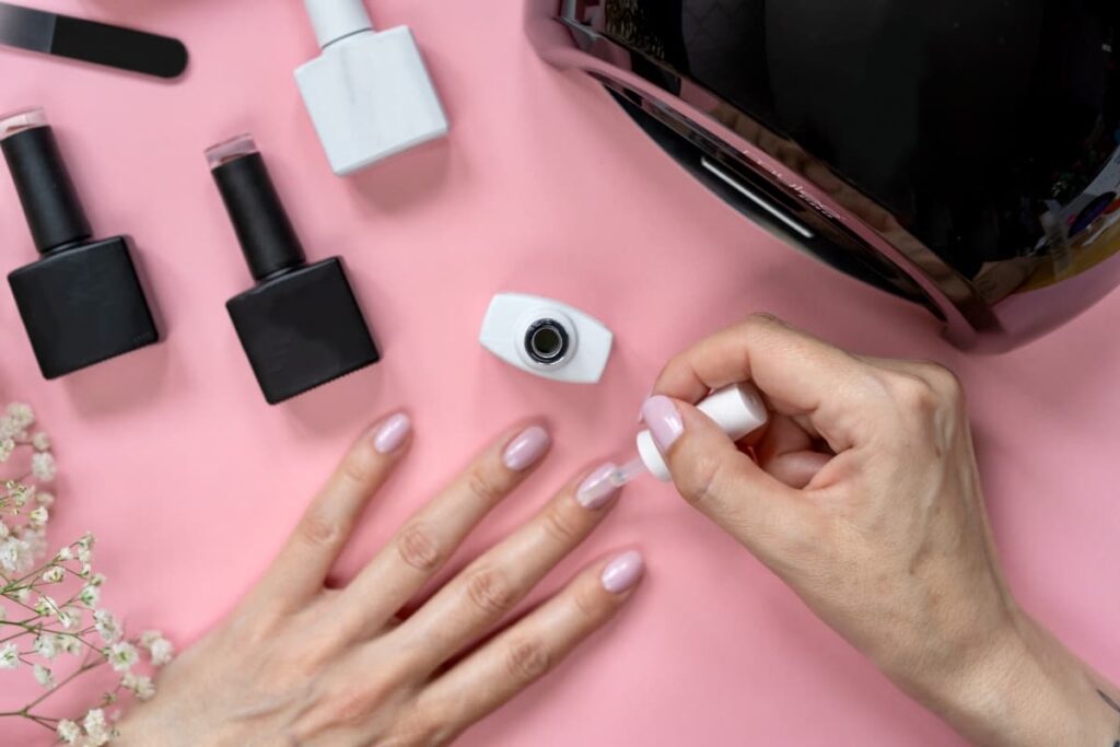Temps de préparation pour la pose de vernis semi-permanent